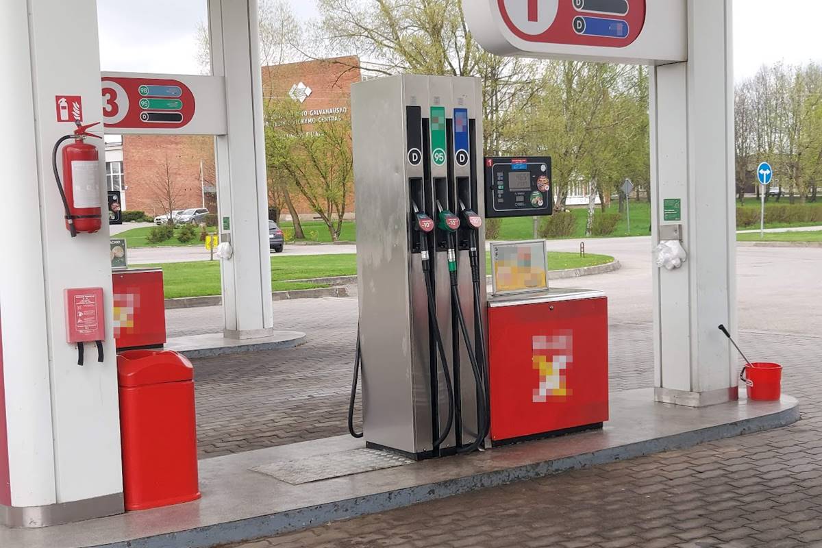 Degalinė. Iliustracinė nuotrauka Irmanto Dauginčio.